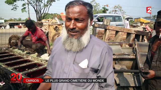 Les coulisses du plus grand cimetière de bateaux du monde