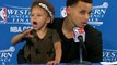 NBA Star Steph Curry's Daughter Riley Adorably Steals Post-Game Interview