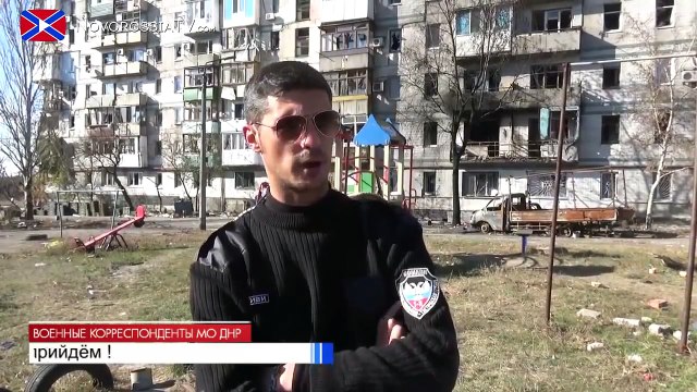 Донецк. Гиви о ситуации в аэропорту, диванных войсках и др. Интервью. Октябрь 2014