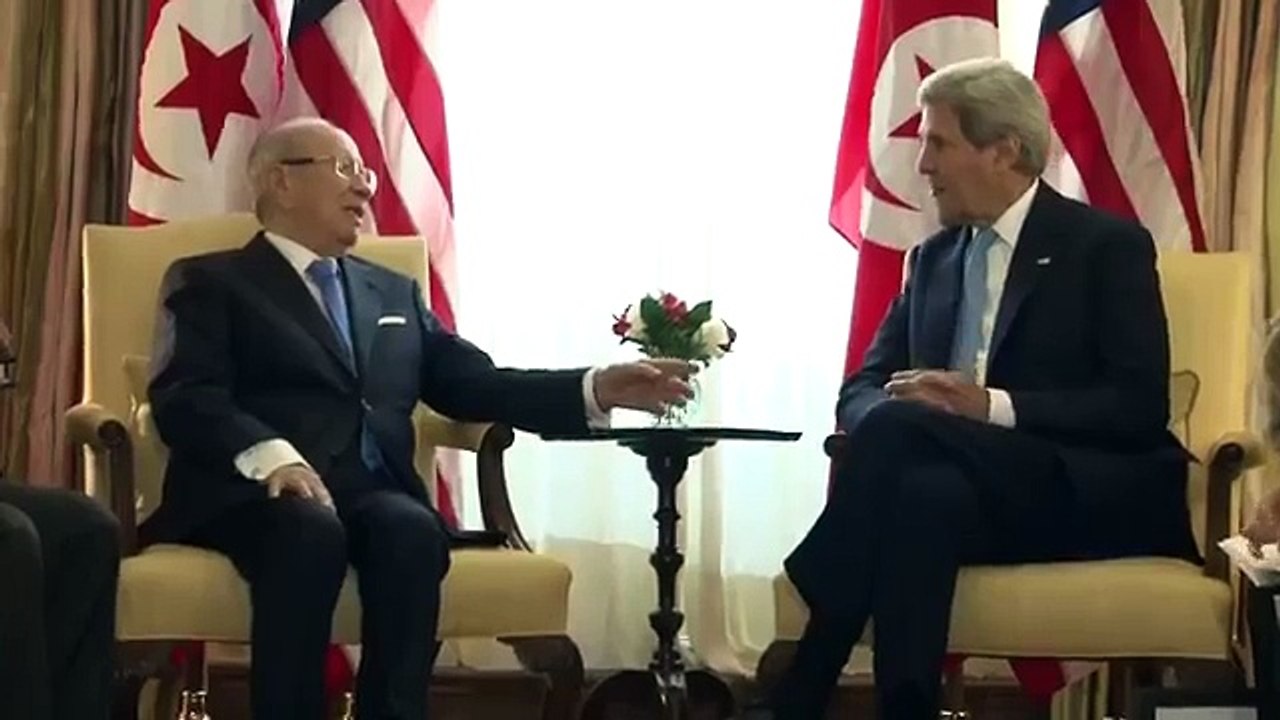 كواليس لقاء رئيس الجمهورية بوزير الخارجية الأمريكي جون كيري