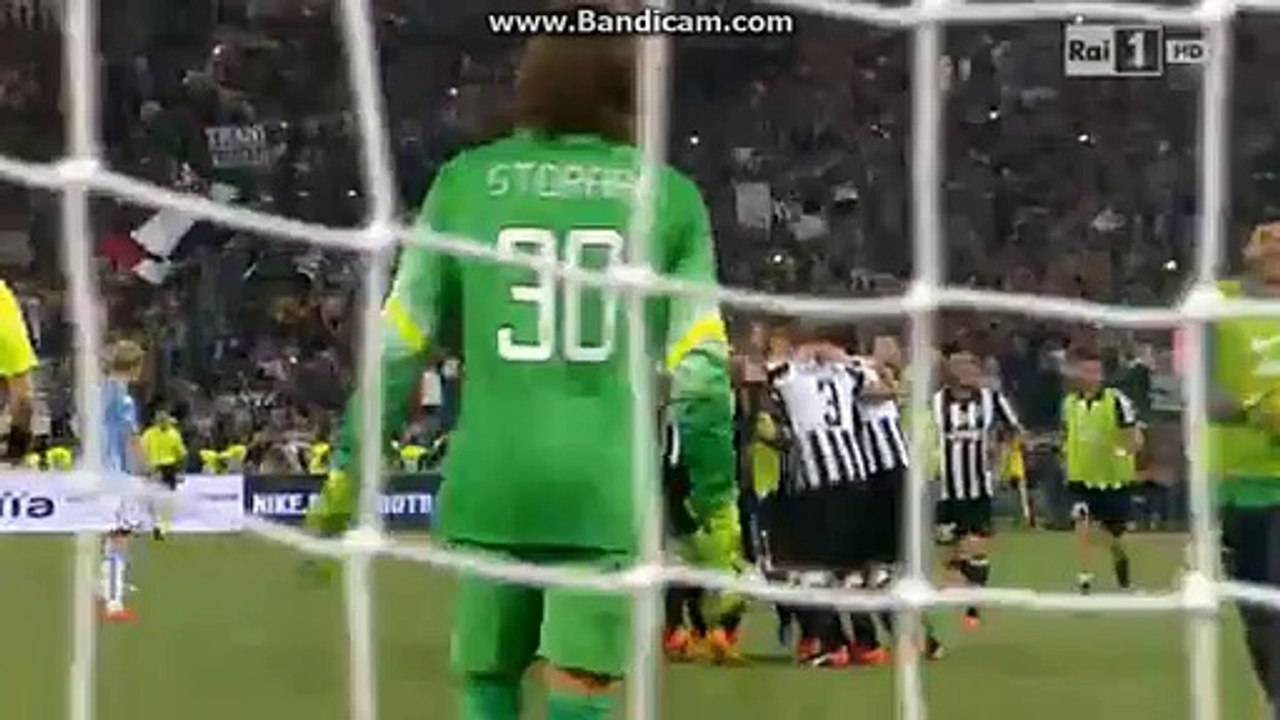 Juventus Celebrating Coppa Italia After beat 2-1 Lazio
