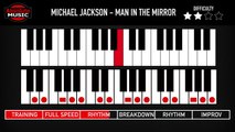 Michael Jackson - Man In The Mirror - Easy Piano Tutorial (Jam Session Lesson)