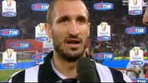 Giorgio Chiellini Interview After The Final - Juventus v. Lazio 20.05.2015