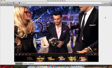 DWTS All Access footage (red room, makeup cam) from S20 Finale part 5 of 7