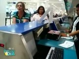Lady del Senado hace berrinche en el aeropuerto por perder el vuelo/ Senadora Luz María Beristáin
