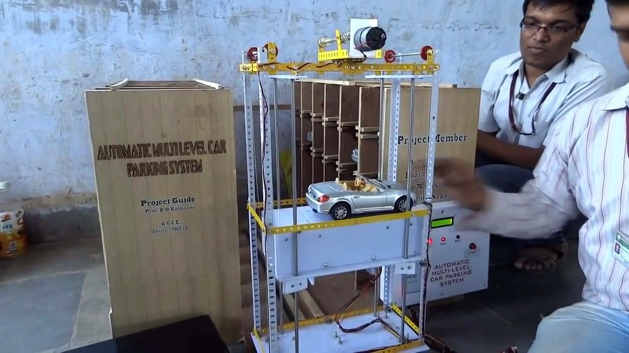 Final Year Project.- Automated Multi-level Car Parking System.