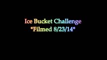 Hubby Does the ALS Ice Bucket Challenge!!