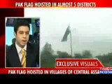 Pakistani flag hoisted in Assam (India)