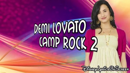 Camp Rock 2 - It's Not Too Late (Lyrics On Screen) HD