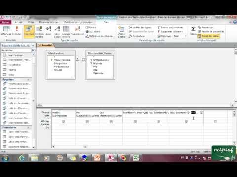 6_7 Effectuer des calculs à l'aide d'une requete selection