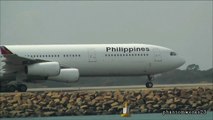 Philippine Airlines A340-300 | Take Off 34L | Sydney Airport