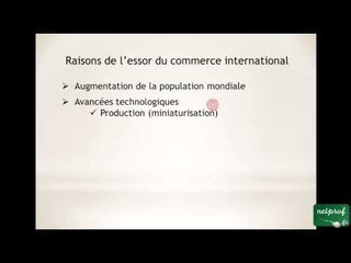 Economie : L'internationalisation des marchés