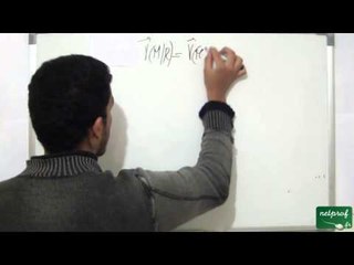 Cinématique du point matériel, exercice sur la composition de la vitesse et de l'accélération part 5