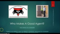 Who Makes A Good Agent | Executive Protection Course | Online Bodyguard Training Certification 5-20-15