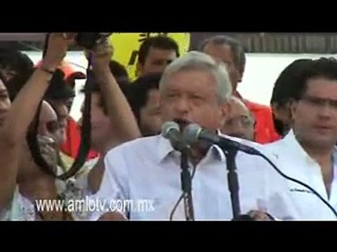 Andres Manuel Lopez Obrador en Neza - Cierre Campaña Alejandro Encinas 26 junio 2011