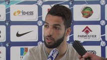 Avant HAC - Auxerre, interview d'Issam Chebake
