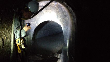 Dans les égouts de Nantes