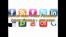Free Facebook fans, twitter followers, Google  , and more at socialloader website