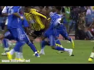 كأس الملك للابطال :  الاتحاد × الهلال - ملخص الشوطين