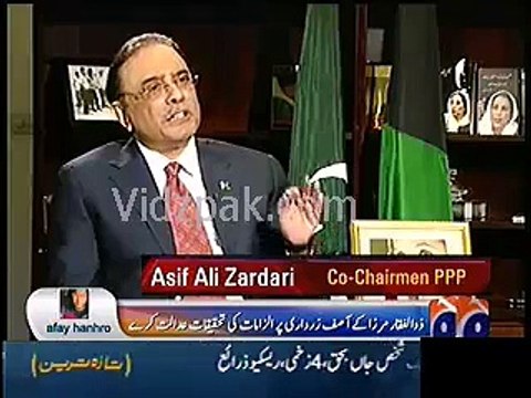 Asif Zardari Threatened Imran Khan in Live Show for Probing Ex PPP Minister In Corruption Case