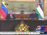 Maduro: Venezuela y Palestina impulsarán producción agroindustrial