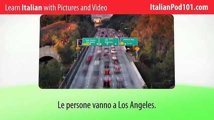 Learn Italian with Video - Top 20 Italian Verbs 4