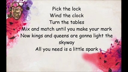 Ever After High Theme Song Lyrics