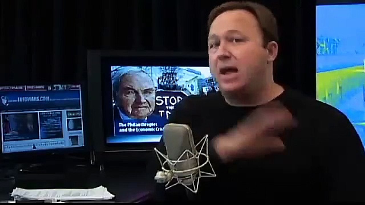 Alex Jones Tv 2/3: Alex Calls For Mass Resistance To Airport Body Scanners