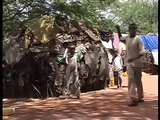 Influx of refugees at the Dadaab refugee camp