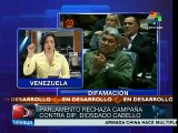 Parlamento venezolano rechaza campaña contra diputado Cabello