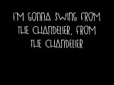 Sia - Chandelier (Piano Version / Lyrics)