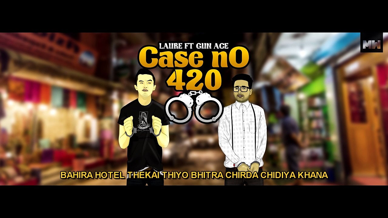 LAURE - Case No. 420 ft. GUN ACE (OFFICIAL LYRICS VIDEO) HD