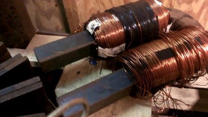 Ed leedskalnin's magnetic flywheel generator