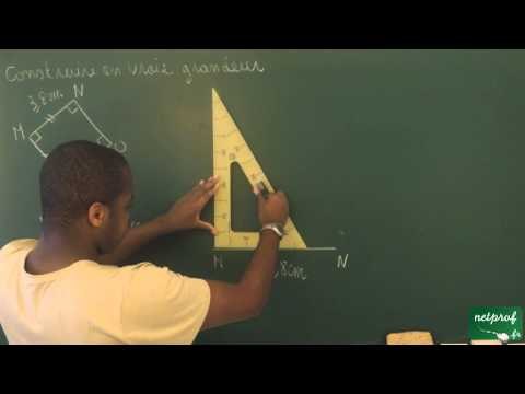 149 / Droites parallèles et perpendiculaires / Construire un carré