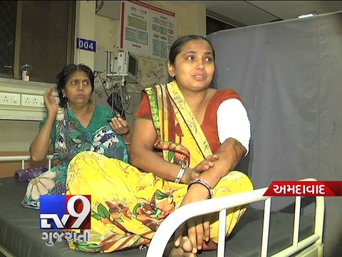 Police beats family during patrolling, two women injured, two held - Tv9 Gujarati