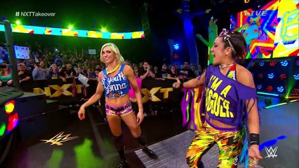 Dana Brooke & Emma vs Charlotte & Bayley