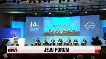 Tenth Jeju peace forum opens on Korea's southern resort island