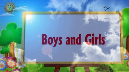 Boys And Girls Come out to Play - 3D Animation English Nursery rhyme for children