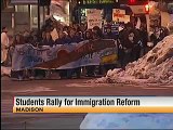 DREAM TV - Dozens of Students take Immigration Rally to the State Capitol | Jan 19,2010 by WKOWTV