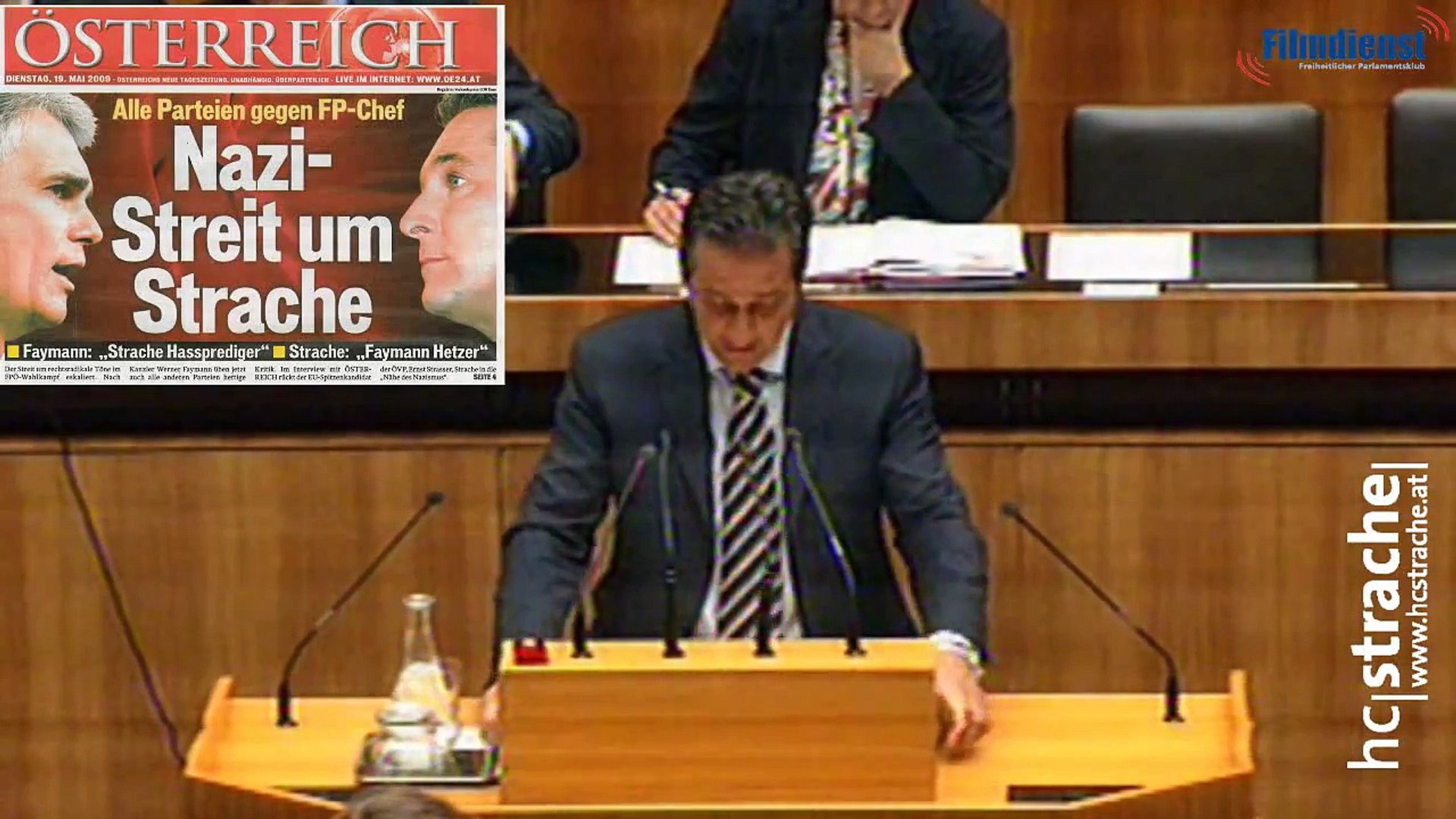Stellungnahme zu den Angriffen auf HC Strache - Strache, FPÖ