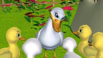 Five Little Ducks went out one day - 3D Animation English Nursery rhymes for children with Lyrics