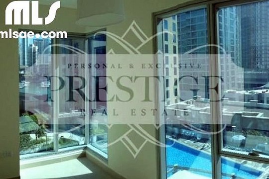 Pool Views large 1 Bed in Shemara Tower - mlsae.com