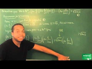 0022 / Ensembles, applications - Dénombrement / Montrer par récurrence simple (2) (BCPST)
