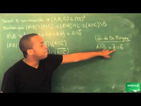 0002 / Ensembles, applications - Dénombrement / Démontrer avec les ensembles (2) (BCPST)