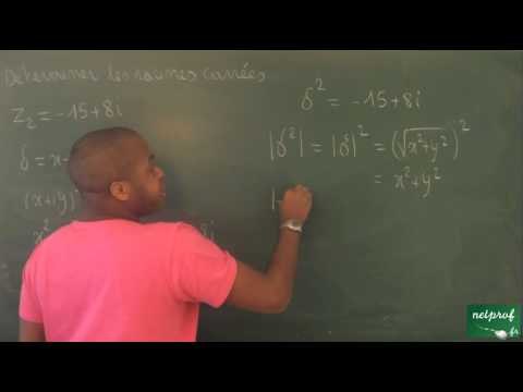 0095 / Nombres complexes / Déterminer les racines carrées d'un nombre complexe (2) (BCPST)