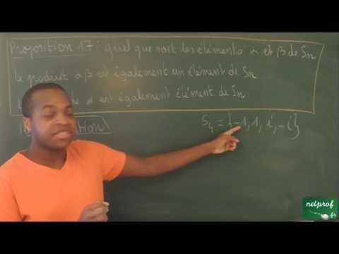 BCPST / Nombres complexes / Proposition 17 (Propriétés remarquables de Sn)