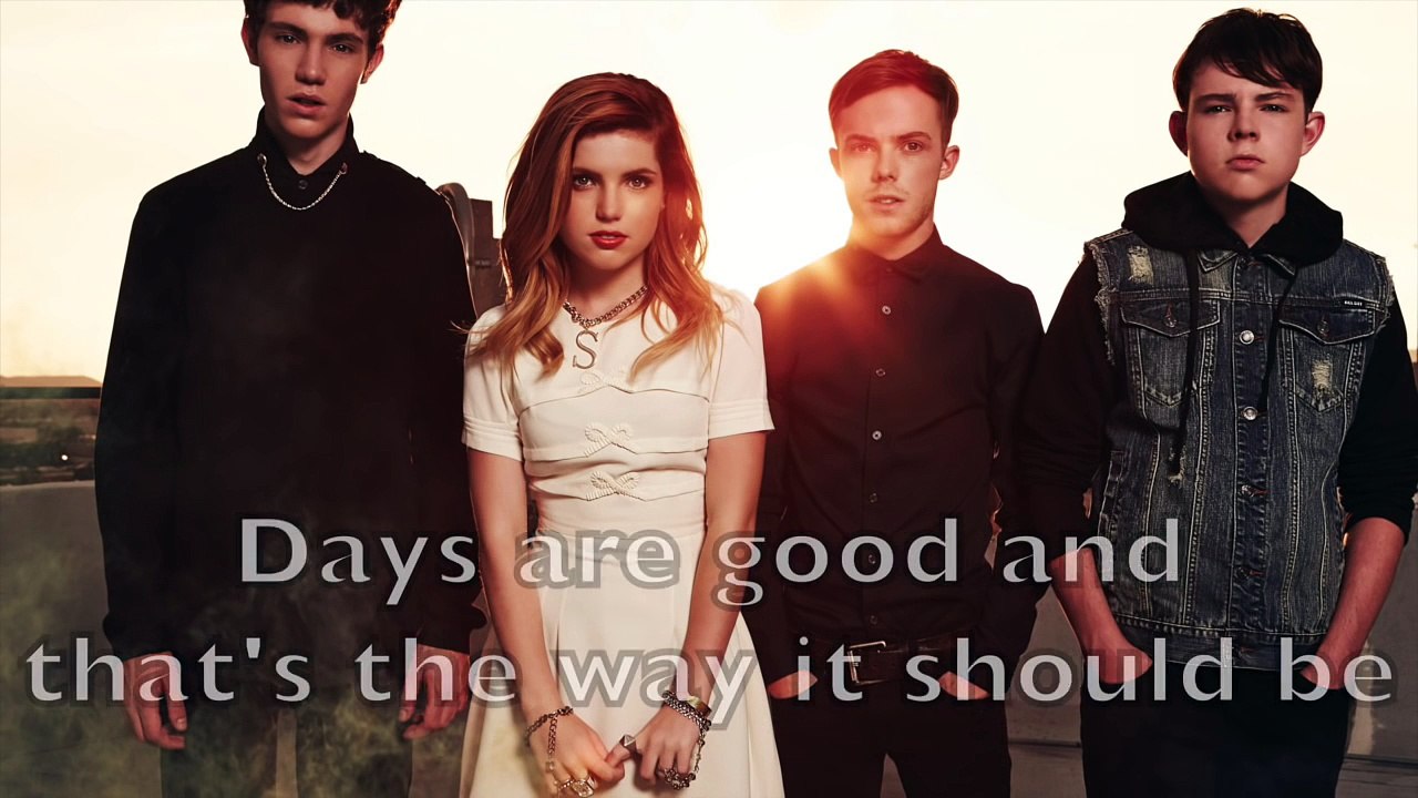 Echosmith - Bright Karaoke Acoustic Instrumental Cover Backing Track + Lyrics