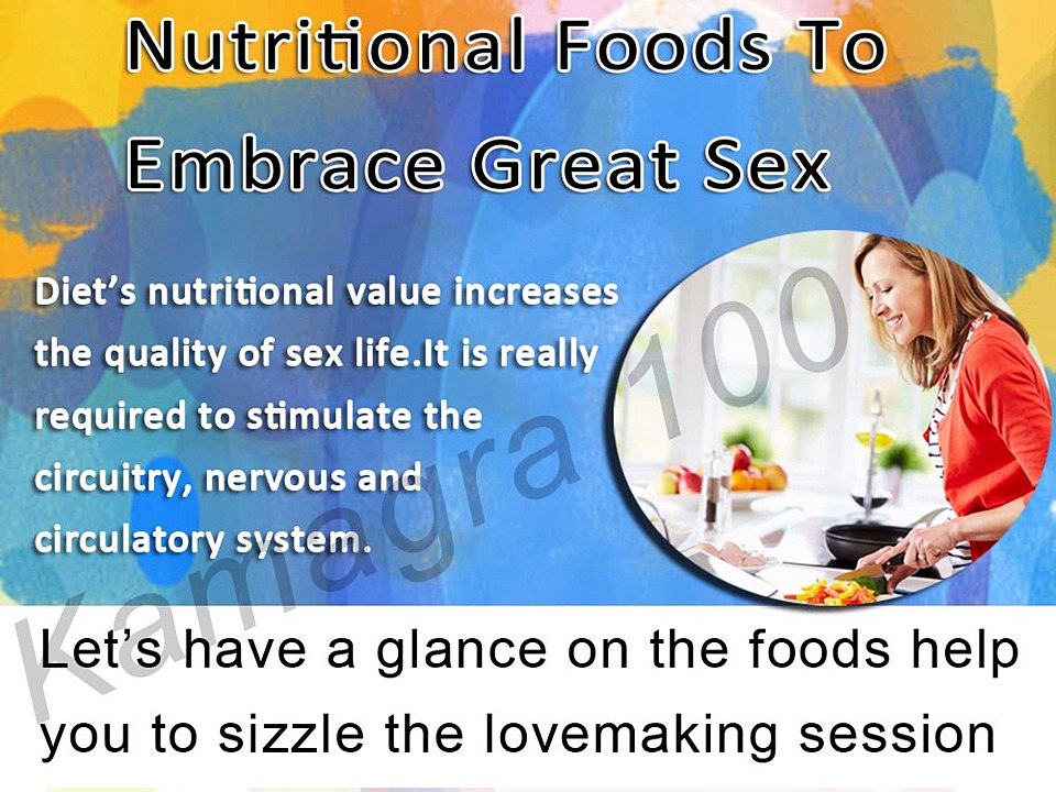 Nutritional Foods to Boost Sexual Life