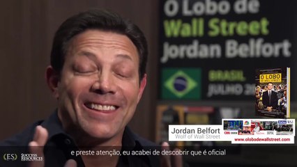 O Lobo de Wall Street no Brasil Jordan Belfort ao Vivo