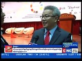 20131124 - Dr. Mengly as a Guest Speaker at Global Entrepreneurship Week Cambodia 2013 at CKCC